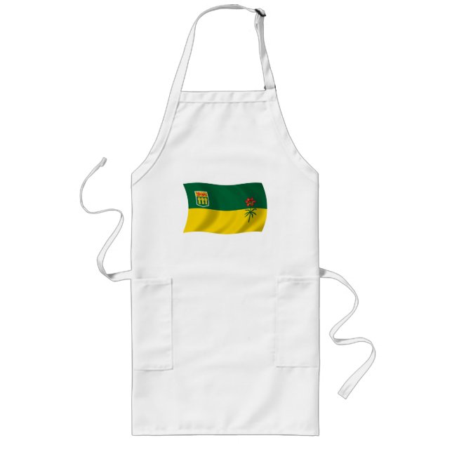 Longo Avental da Bandeira de Saskatchewan (Frente)
