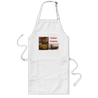 Longo Avental de Chef de Cozinha Indiana – Arte Culinári