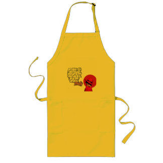 Longo Avental de Cozinha Floral com Estilo Personalizado