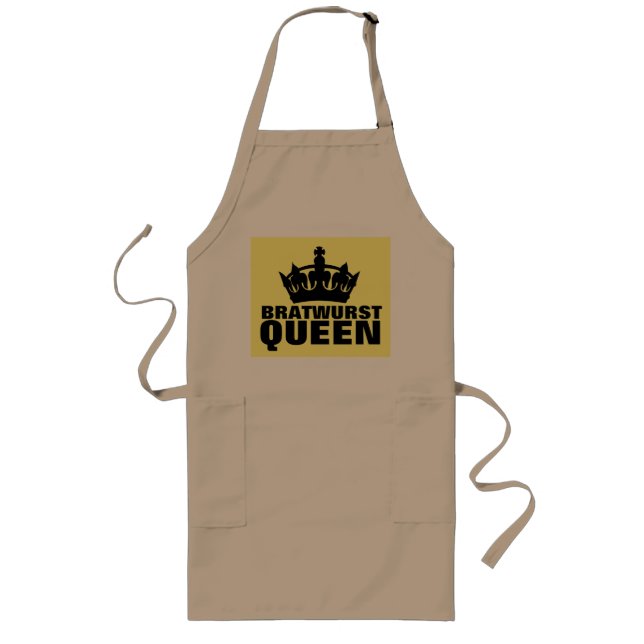 LONGO AVENTAL DE COZINHA RAINHA BRATWURST (Frente)