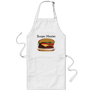 Longo Avental de Meister do hamburguer