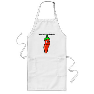 Longo avental do Jalapeno do Um-meio-o