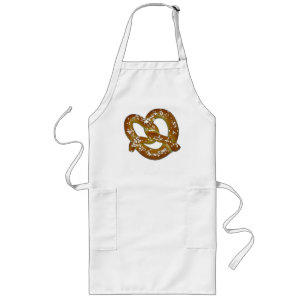 Longo Avental do pretzel