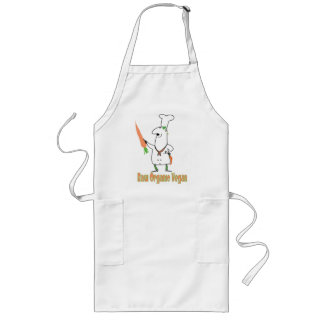 Longo Avental do Vegan