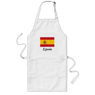 Longo Avental espanhol do cozinhar da cozinha da