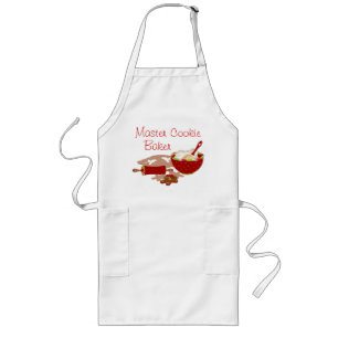 Longo Avental mestre do Natal do padeiro do biscoito