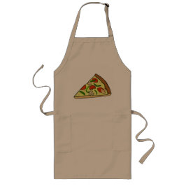 Longo Fatia do avental dos homens da pizza