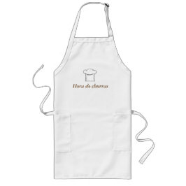 Longo Hora do churras avental