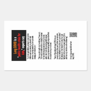 Longo ressonância em adesivos de papel para crianç