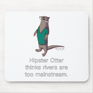 Lontra Mousepad do hipster