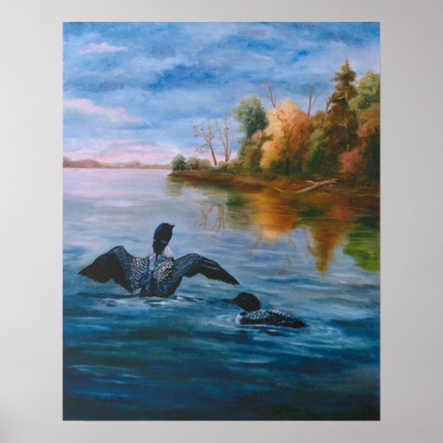 Loon Dance Poster (Frente)