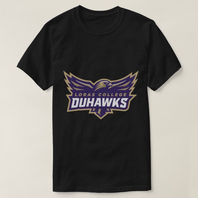Loras College duhawks Pullover Hoodie (Frente do Design)