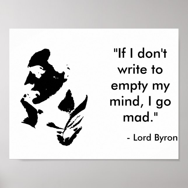 Lord Byron Poster (Frente)