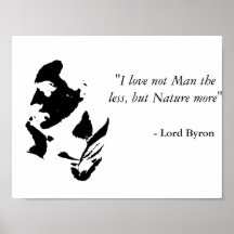 Lord Byron Poster