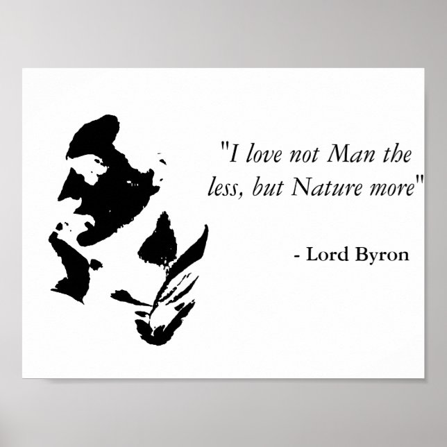 Lord Byron Poster (Frente)