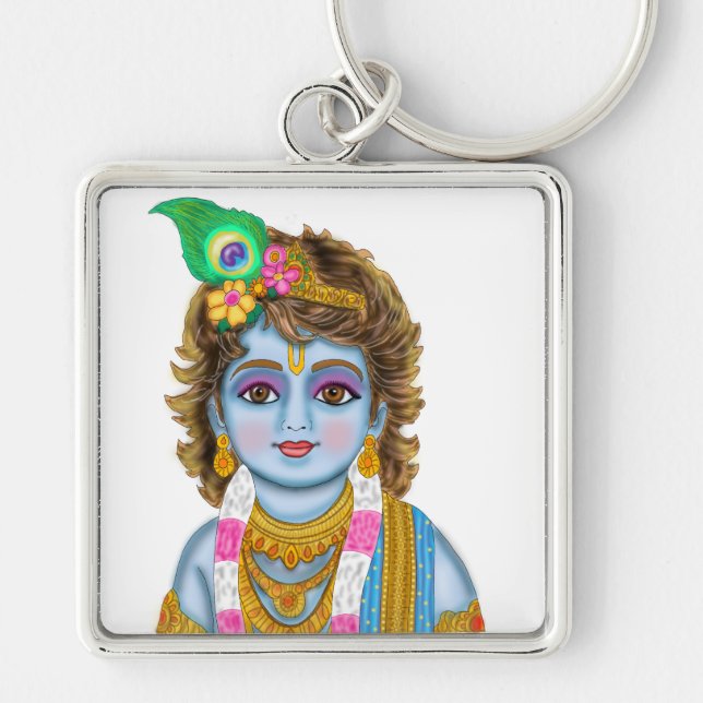 Lord Child Krishna Chaveiro (Frente)