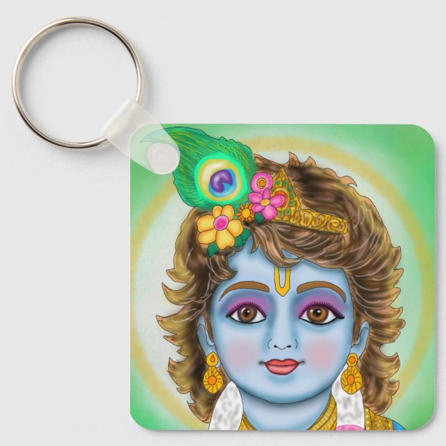 Lord Child Krishna Chaveiro (Frente)