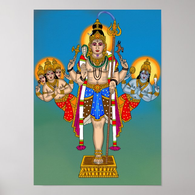 Lord Ekpada (Shiva) Poster (Frente)