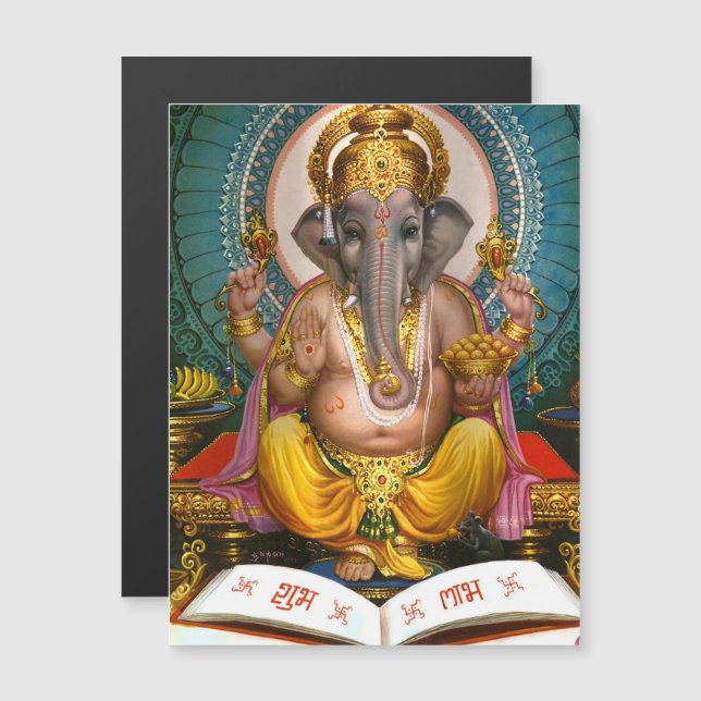 Lord Ganesha Indian Hindu Yoga Spiritual (Frente/Verso)