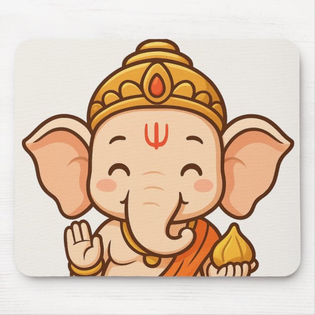 Lord ganesha mousepad (Frente)