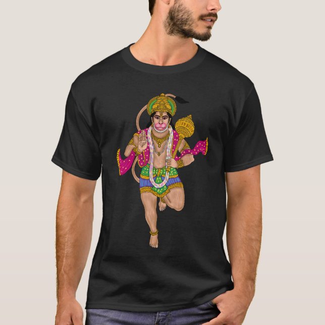 Lord Hanuman Men’s T-Shirt (Frente)