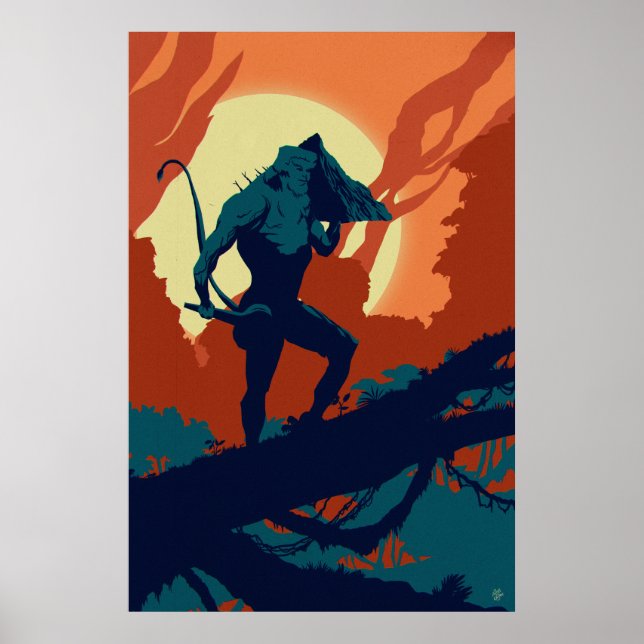 Lord Hanuman Poster (Frente)