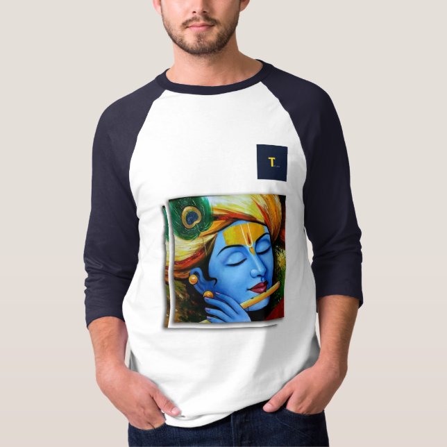 LORD KRISHNA UNISEX T-SHIRT (Frente)