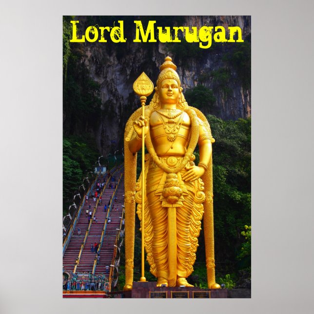 Lord Murugan Poster (Frente)