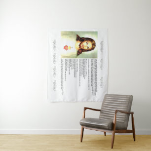 Lorde conforta tapeçaria