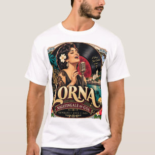 Lorna Cordeiro — Rouxinol de Goa Camiseta