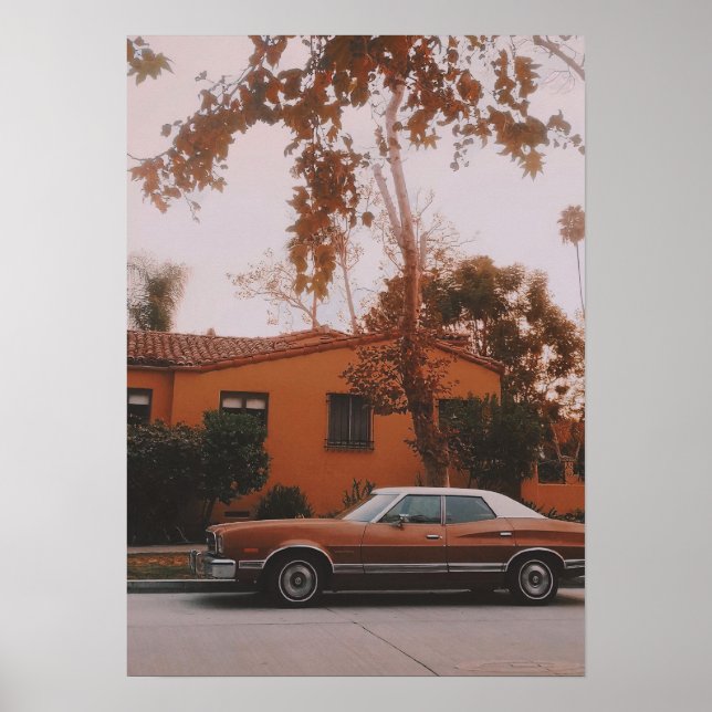 Los Angeles - Poster do Milacle Mile Street (Frente)