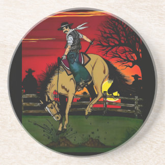 "Los Gauchos" Porta copos Sandstone/"Os Cowboys"