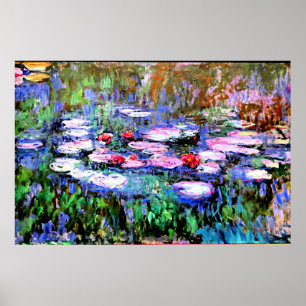 Los Nenutaris por Monet Poster