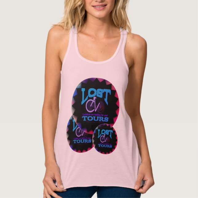 LoST Tripla LoST Camisa Sleevless CycleNuts (Frente)