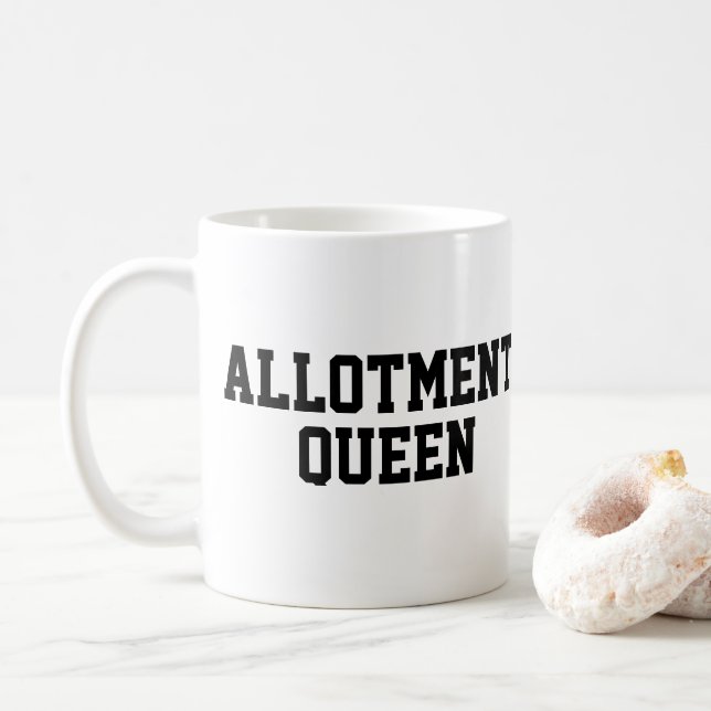 Lotar caneca de café da Rainha (Com Donut)