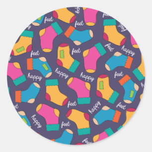 Lotes de etiquetas das meias