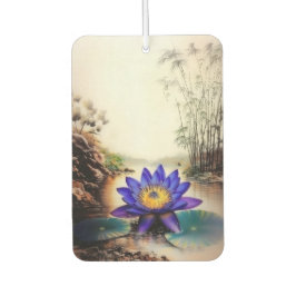 Lotus Azul Emergindo das Águas Mortas (Vietnamita)