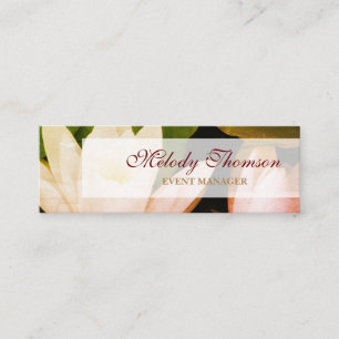 Lotus, Cartão de visita, Tamanho: Mini, 7,6 cm x 2