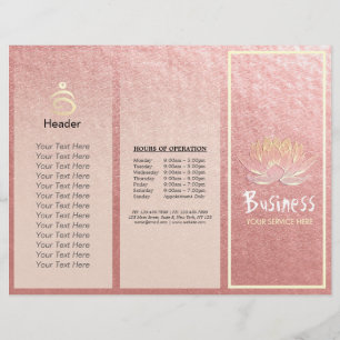 Lotus de três folhas instrutor Studio Yoga