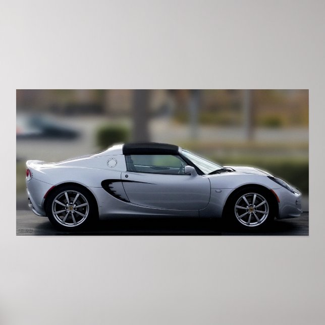 LOTUS ELISE POSTER (Frente)