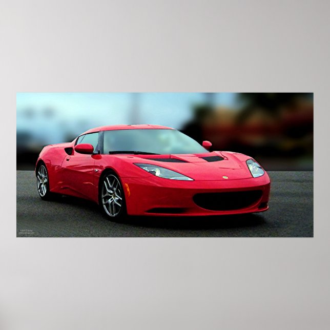 LOTUS EVORA POSTER (Frente)