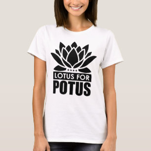 Lotus for Potus Kamala Harris T-Shirt