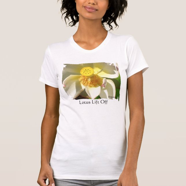 Lotus Lift Off Flower T-shirt (Frente)