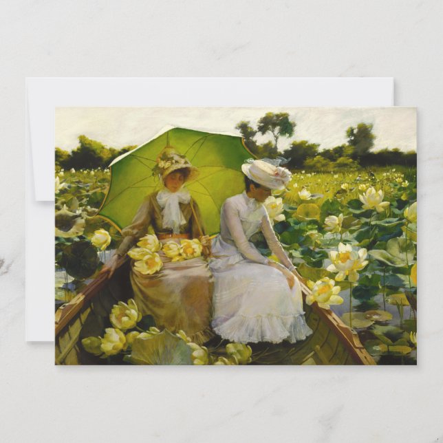 Lotus Lily | Charles Courtney Curran (Frente)