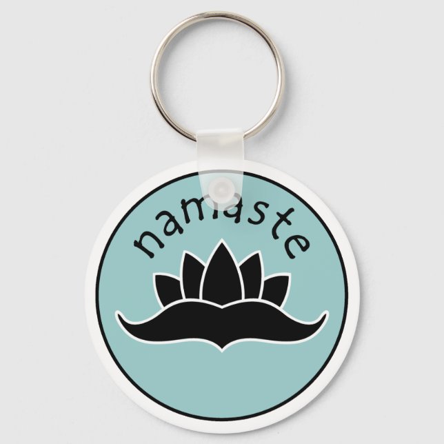 Lotus Namaste Chaveiro (Frente)