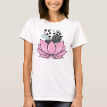 Lótus White Ladybug T-Shirt Rosa