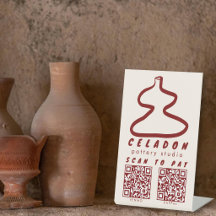 LOUÇAS Loja de Cerâmicas Desenhado à Mão SCAN PARA