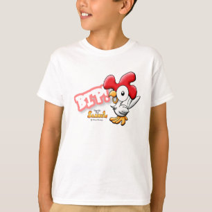Louco o t-shirt da galinha