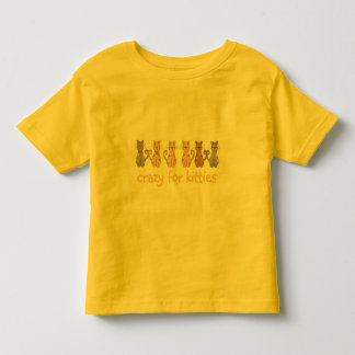 Louco para o camiseta e os presentes dos gatinhos