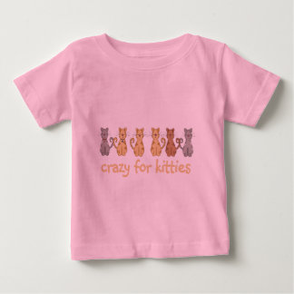 Louco para o camiseta e os presentes dos gatinhos